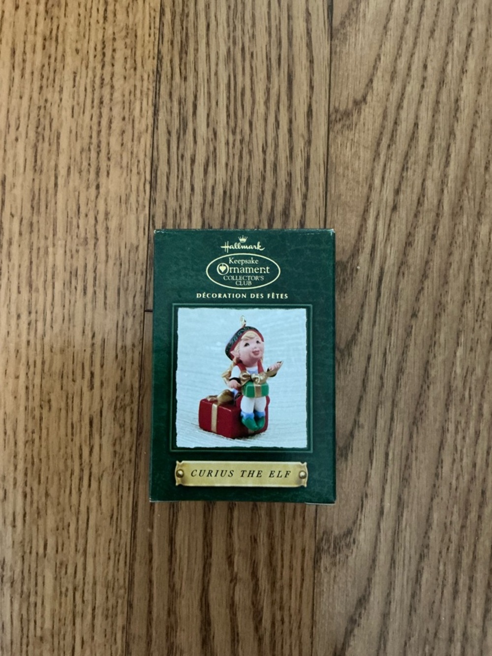 Hallmark Keepsake 2002 Curious the Elf Ornament